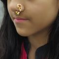 Jewellery  Maharashtrian  Noth Nose ring Exlcusive & Fashionble Nose Hoop Trendy Noth with chain. 