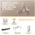 Furniture corner protectors, baby safety sharp corners, transparent anti-collision angles, table and chair covers, protective equipment.