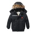 Children New Coat 2020 Autumn Winter Thick Jacket For Boys Kids Keeping Warm Hooded Outerwear Infant 2 3 4Y Baby Clothing Wear. 