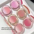 Peach Makeups Blush Palette 6 Colors Facil Rouge Blusher Powder Natural Silky Makeup Matte Blush Pixi Makeup Korean Cosmetics.