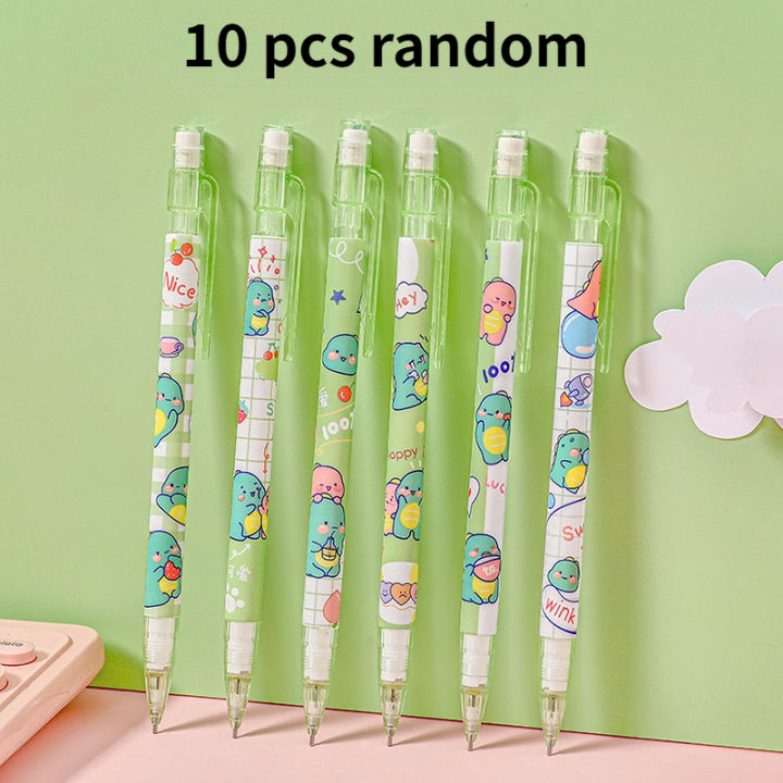 10%20pcs/pack%200.5mm%20Kawaii%20Animals%20Cartoon%20Mechanical%20Pencil%20Cute%20Pencil%20School%20Stationery%20Supplies%20Gift%20Cartoon%20Students%20Prize%20-%20Image%207