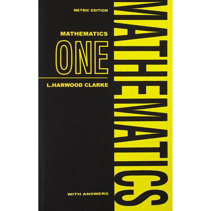Metric Edition Mathematics One by L. Harwood Clark