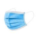 High Quality Surgical Face Mask | 3 layer Blue Color Medical Mask | 50 Pcs Box. 