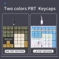 33 Keys Wired Numeric Keypad PBT Keycaps Compact Type C Number Pad Easy to Use Ergonomic for Finance.
