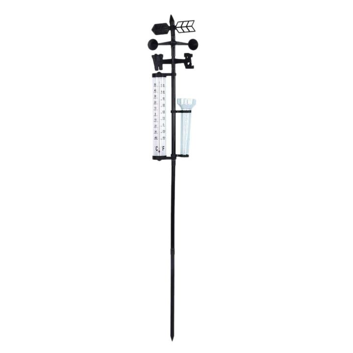 Weather Station, Weather Station Rain Gauge,Gauge and Thermometer