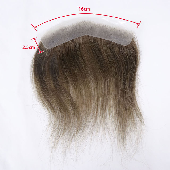0.06mm%20Ultra%20Thin%20Skin%20Men%20Toupee%20For%20Forehead%20#4%20Brown%20Front%20Hairline%20Patch%20For%20Male%20Human%20Hair%20Wig%20Capillary%20Prosthesis%20Peruk%20-%20Image%207
