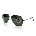 Ray Ban Sunglass for Men BLACK ( GREEN GLASS ).