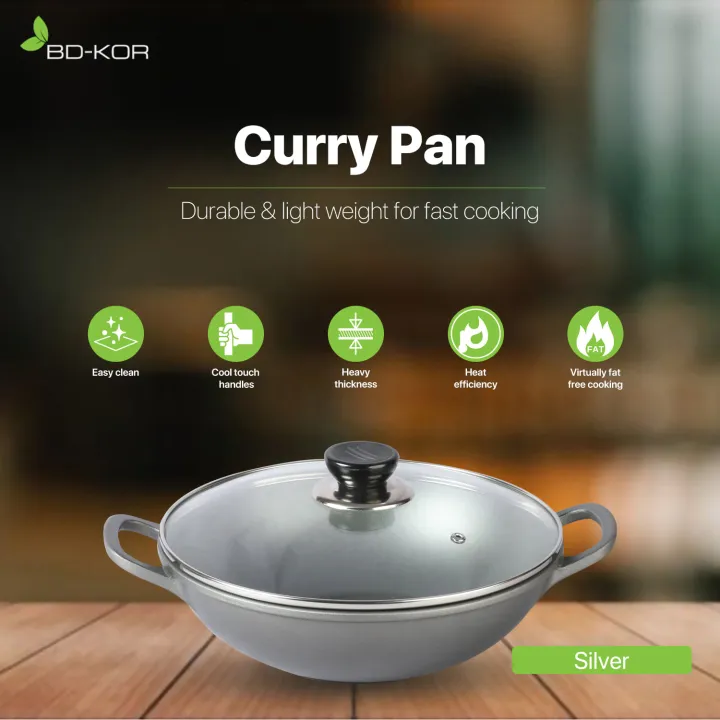 BD-KOR%20CURRY%20PAN%2026CM%20Non-Stick%20Premium%20Marble%20Coating%20with%20Glass%20Lid%20-%20Image%202