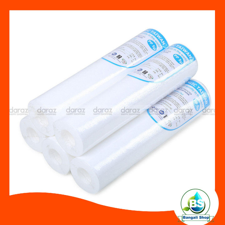 Logic Taiwan  PP Water Filter Pp - 05 Pcs-1 Micron