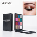 Glitter Eyeshadow Makeup Pallete 12 Colors Longlasting Eye shadow Palette Shine Diamond Eyeshadow Powder Pigment Cosmetics тени. 