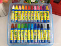 New version of DONG-A Duli 24 colors oil pastels brushes crayons for children's art education. 