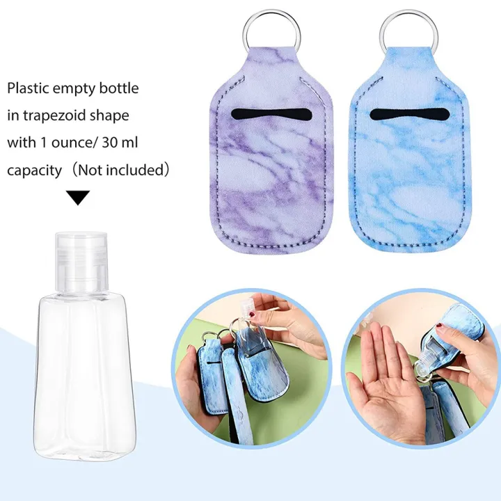 Marble%20Style%20Keychain%20Holders%20Set,%20Keychain%20Wristlet%20-%20Image%203