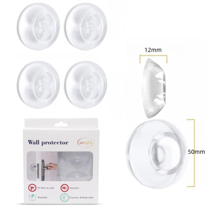 Round%20Self-Adhesive%20Clear%20Door%20Stopper%20Rubber%20Damper%20Buffer%20Cabinet%20Muffler%20Wall%20Protector%20Door%20Handles%20Bumper%20Protective%20Plug%20-%20Image%203