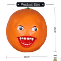 Annoying Orange Mask Funny Realistic Fruit Masks Full Face Smiling Headgear Cute Novelty Halloween Costumes for Women.