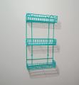 3 Shelves Wire Wall Organizer. 