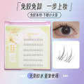 New Upgrade Flame Little Wildcat No Glue Lazy Self Adhesive False Lower Eyelash Natural Pure Desire Trilogy. 