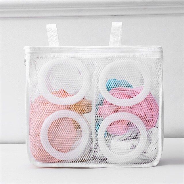 1Pcs Shoes Washing Hanging Bag Dry Sneaker Mesh Laundry Bags Home Using Clothes Washing Protect Net Wash Bag