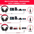 Oneodio A71 Wired Over Ear Headphone With Mic Studio DJ Headphones Professional Monitor Recording Mixing Headset For Gaming. 