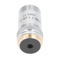 High Power Microscope Lens, Achromatic Objective Corrosion Resistant Brass for Biology. 