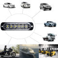 4/6LED FLASHING LIGHT Grille Strobe light led strobe warning light emergency light truck accessories Trailer suv lamp.