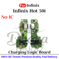 Charging Logic Board For Infinix Hot 50i Charging Port USB Plug PCB Dock Connector Spare parts. 