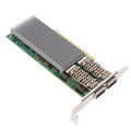 Gigabit Network Adapter, Stable Transmission Gigabit Network Card PCIe 4.0x16 for Computer.