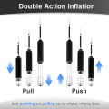 OUMERY Basketball Ball Pump Air Pump,for Sports Balls with 10Pcs Needles & 2Pcs Nozzles,for Soccer Volleyball Football Balloon. 