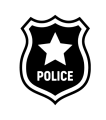 Police logo Sticker for bike. 