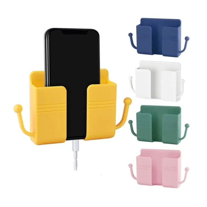 Mobile%20Phone%20Charging%20Hanging%20Holder%20Multifunction%20Wall%20Mounted%20Plug%20Bracket%20Remote%20Control%20Mounted%20Storage%20Box%20-%20Image%202