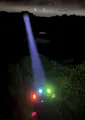 Sonford High Power Super Bright Rechargeable Flashlight | Handheld LED Torch Light with 40,000 Battery | Zoomable with 4 Light Modes | Long Runtime Torch with Holster for Camping, Emergency, Outdoor, and Home Use. 