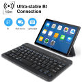 HXSJ 3-System Switch Multi-Language Universal Type Lapt-op Ipa-d Bt Keyboard Mouse Suit.