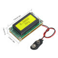 Digital Frequency Counter Module 1-500MHz Frequency Meter Panel Hertz Meter with SMA Female Jack for CB Radio. 