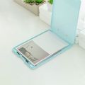A4 File Bag Test Paper Storage File Box Multifunctional Plastic Office Stationery Transparent. 