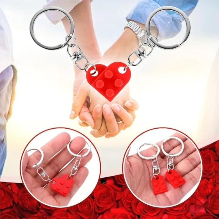 2pcs%20Brick%20Matching%20Heart%20Key%20Chain%20Set%20for%20Couples%20Lovers%20Best%20Friends%20Colorful%20Key%20Ring%20Valentine's%20Day%20Gift%20-%20Image%206
