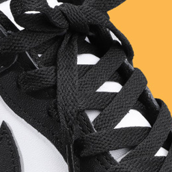 Applicable to Air Force One AJ Panda dunk Board Shoes Shoelace SB Special Sneaker Black and White Shoelaces