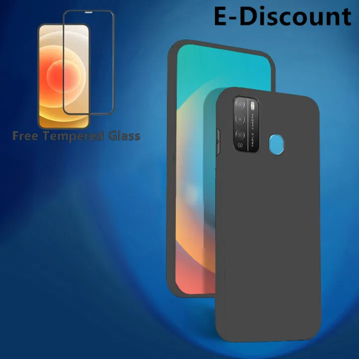 For%20Itel%20Vision%201%20Pro%20Soft%20Case%20+%20Free%20Tempered%20Glass%20Screen%20Protector%20Matte%20Silicone%20Itel%20Vision1%20Pro%20Back%20Cover%20-%20Image%204