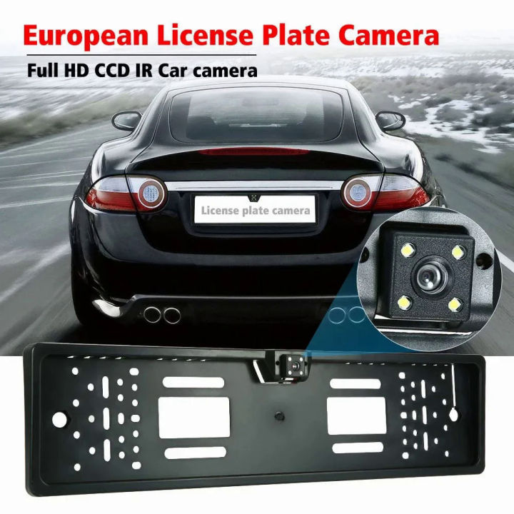 12LED%20License%20Plate%20Frame%20Car%20Camera%20Universal%20CCD%20170%20Degree%20HD%20Waterproof%20Night%20Vision%20Rear%20View%20Reversing%20Camera%20-%20Image%204