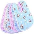 Baby Bibs Apron for Baby Cotton Bibs Multicolor - 1pcs.