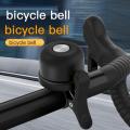 1pc Bicycle Bell Waterproof Anti-Theft Brass Holder Theft Positioning Air Tag Holder Bell Bike Accessories For 22-25mm Handlebar. 