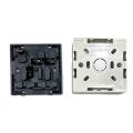 One Gang PVC with 8 Pin Multi with 2 Pin and Double 3 Pin Function Socket with Switch 1Gang Back Cover Junction Box.