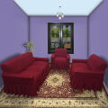 3+2+1 Seater Soft Turkish Spandex Elastic Sofa Cover. 