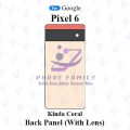 For Google Pixel 6 Back Panel/Backshell/ Casing + Camera Lens  With Logo-All Colors Available. 
