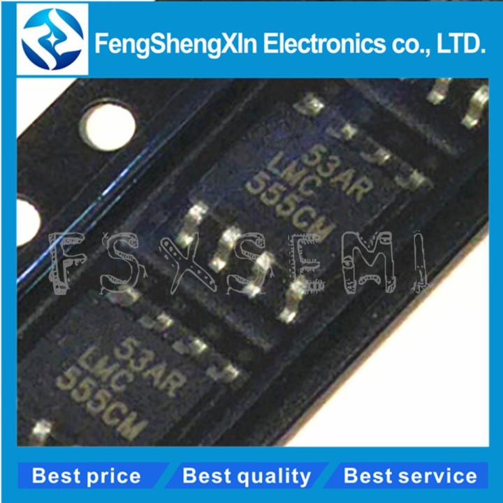 10pcs/lot LMC555 LMC555CMX LMC555 LMC555CM SOP-8 CMOS Timer IC