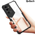 Quiberk for Tecno Pova Neo 2 Case Edge-Reinforced Shockproof Hard Transparent Phone Cover.