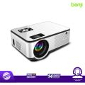 Tophoniex C9 Miracast Portable Projector 4200 Lumens Built-in Lens 1080p Resolution Supports Noise Reduction Mini Projector. 