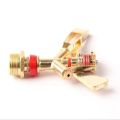 Rocker Arm 3/4 Inch Size Metal Sprinkler Spray Distance 15-24 Meter 360 Degree Full Circle Nozzle Rotate Lawn and Garden Irrigation Sprinkler, Durable, Long Lasting, High Quality Sprinkler.. 