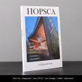 Fashion Magazine with Paper and Pictures English Photo Decoration Book Photography Props Real Sample Light Luxury Ornament.
