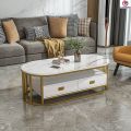 Coffee Table, Table with Drawers for Living Room, Bedroom and Dining Room.