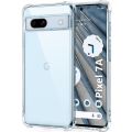 Google Pixel 7A Airbag Silicone Case Crystal Clear Soft Tpu - Transparen. 