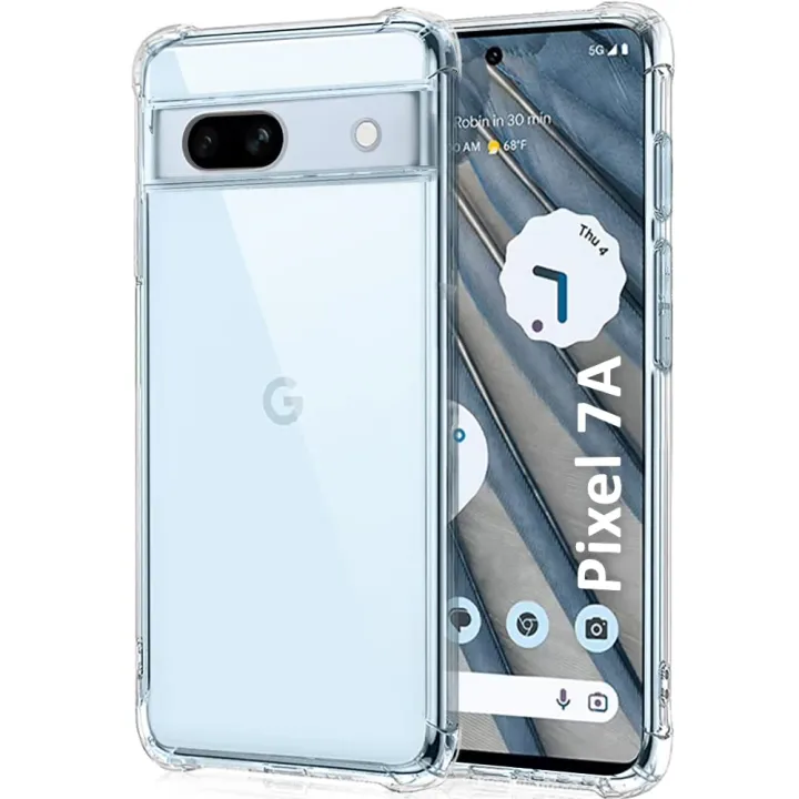 Google%20Pixel%207A%20Airbag%20Silicone%20Case%20Crystal%20Clear%20Soft%20Tpu%20-%20Transparen%20-%20Image%208